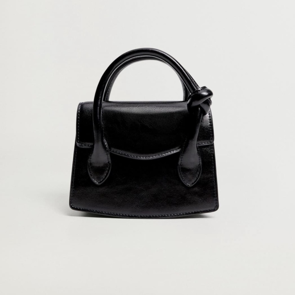 NWOT MANGO Mini-Bag with Knot Detail